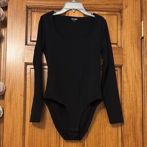 Old Navy Classic Black Bodysuit